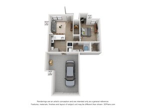 A1G - Garage floor plan